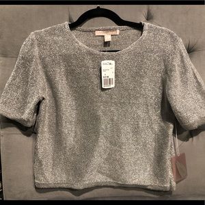 Silver glitter crop top from Forever 21 - New with tags!